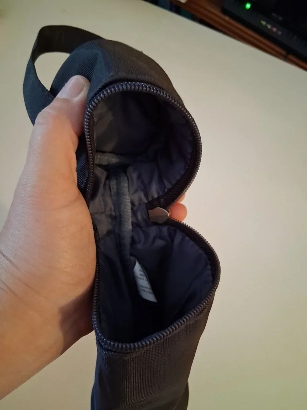 Carter's Baby Bottle Holder Bag Black Travel Accessory